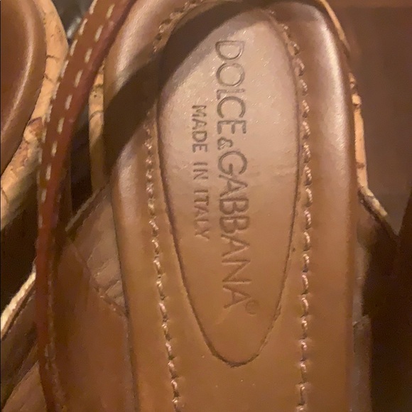 Dolce & Gabbana 38 wedge cork - Picture 5 of 6